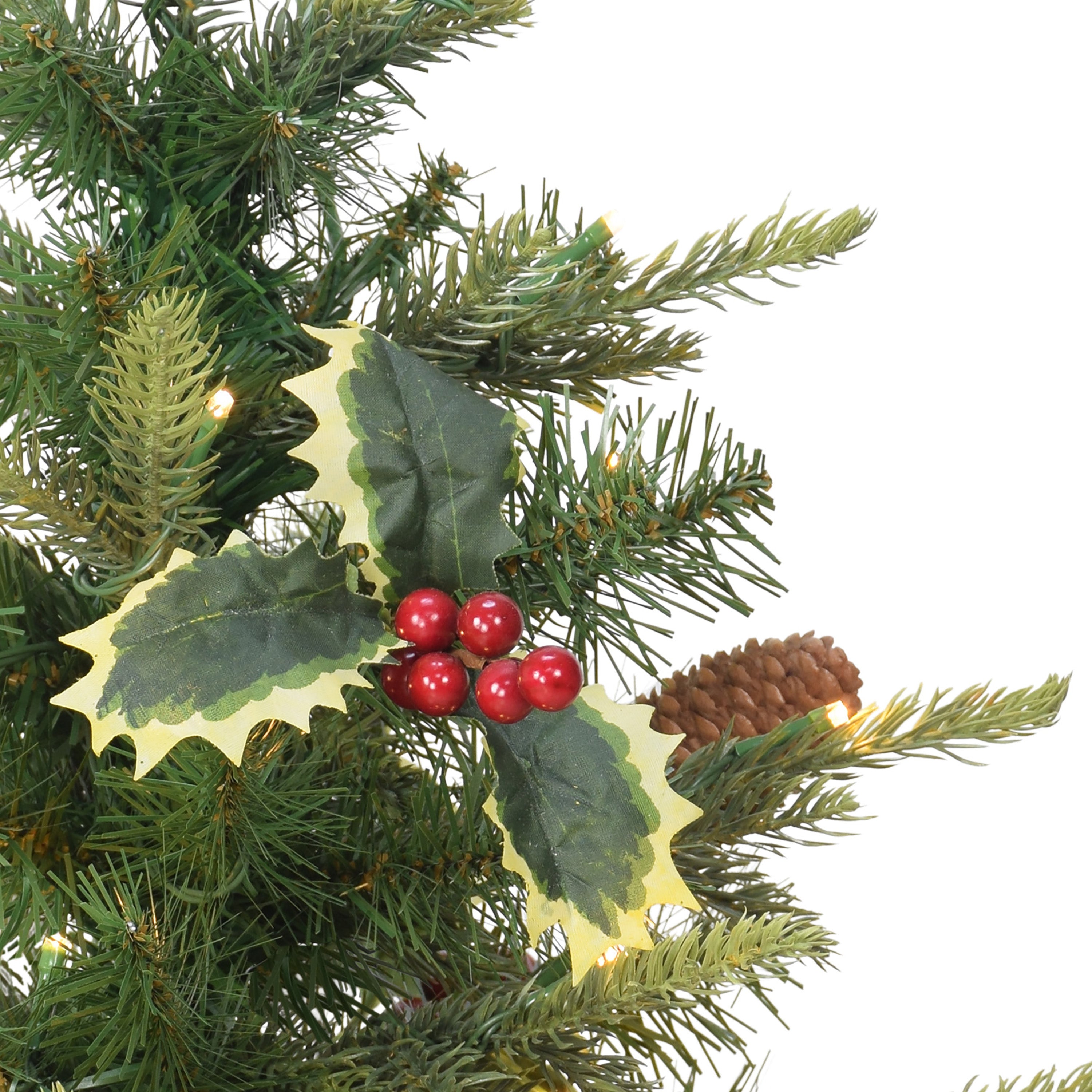 2ft Pre-Lit Table Top Christmas Tree